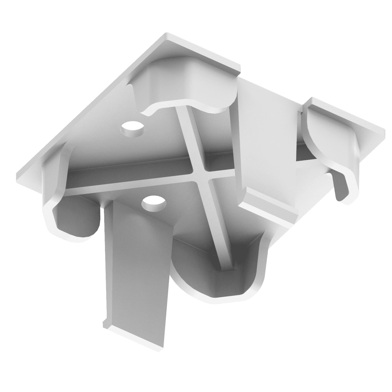 Vue isolée de la face inférieure de l'insert marqueur d'emplacement IBRAN-B
