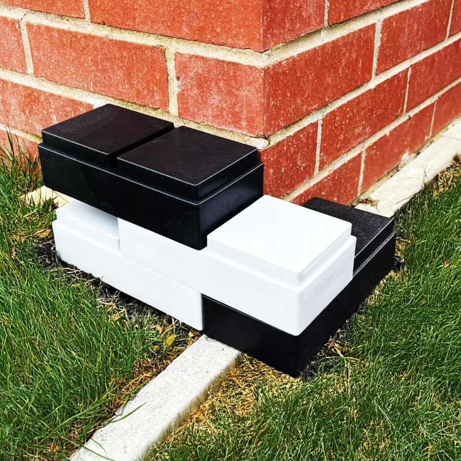 Grands blocs de construction en plastique