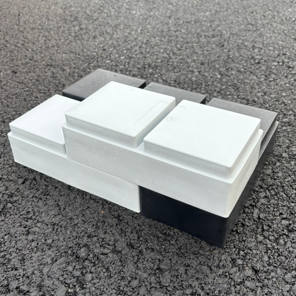 Grands blocs de construction en plastique