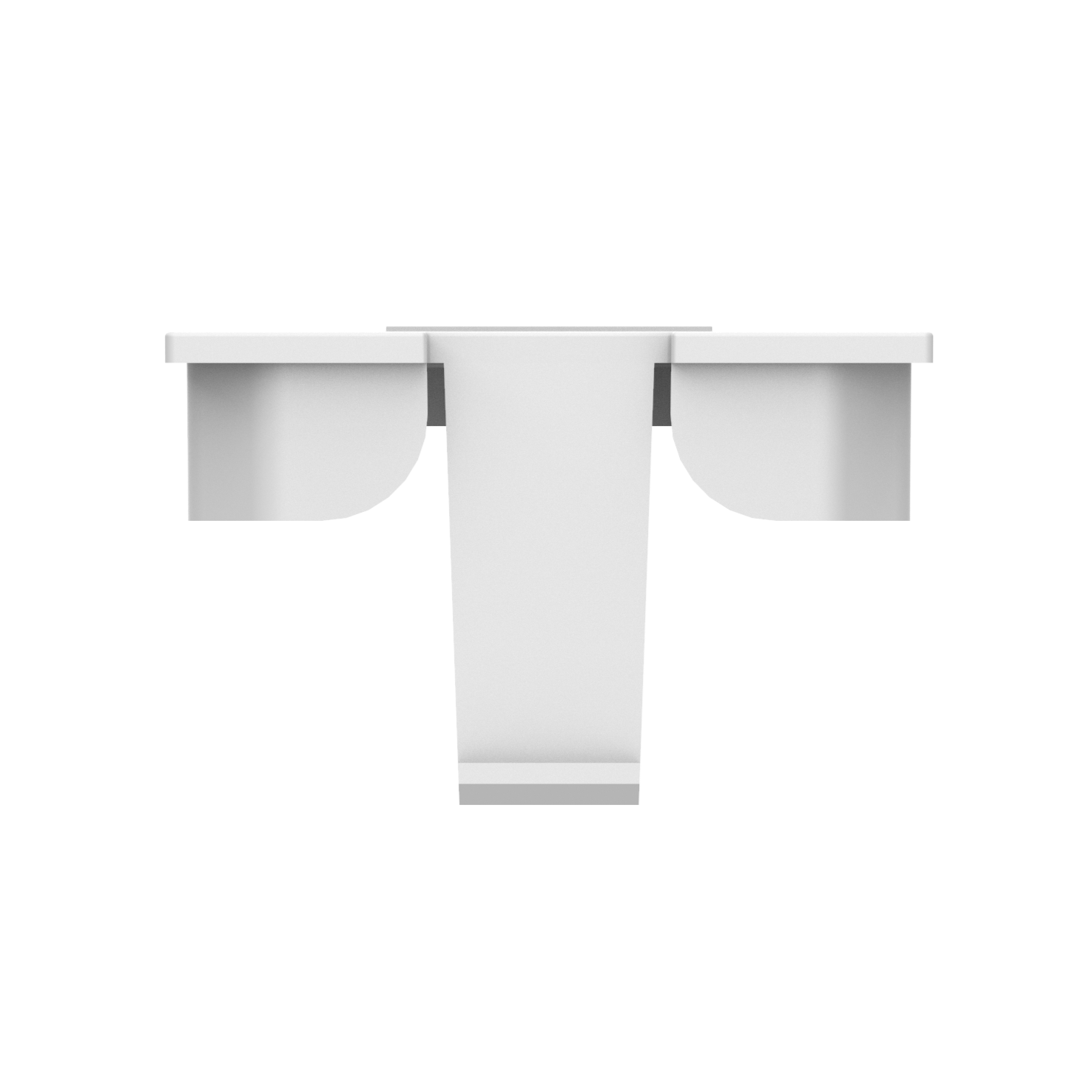 design en forme de T de l'insert marqueur d'emplacement IBRAN-B
